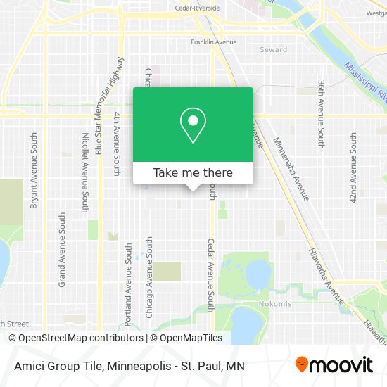 Amici Group Tile map