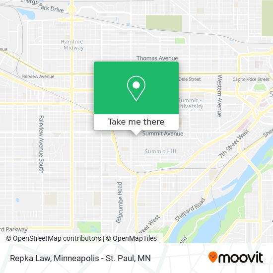 Repka Law map