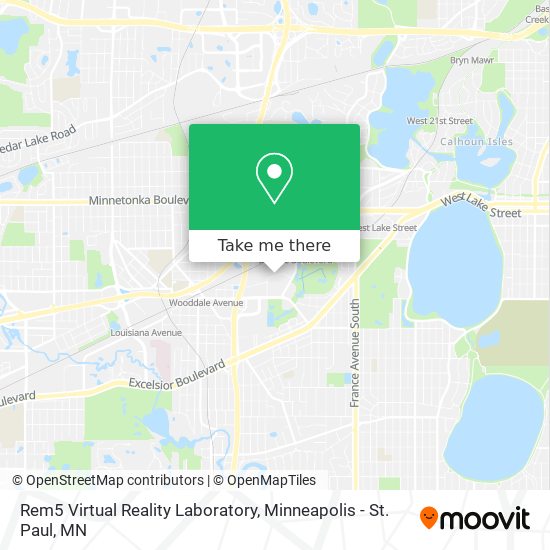 Rem5 Virtual Reality Laboratory map