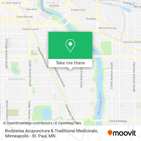 Bodywise Acupuncture & Traditional Medicinals map