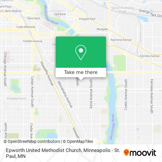 Epworth United Methodist Church map