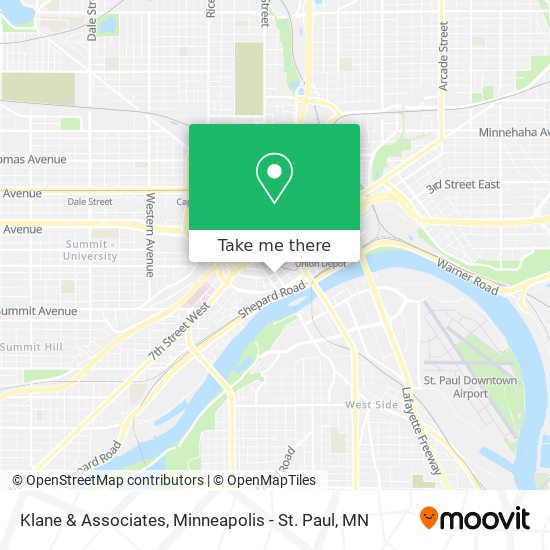 Klane & Associates map