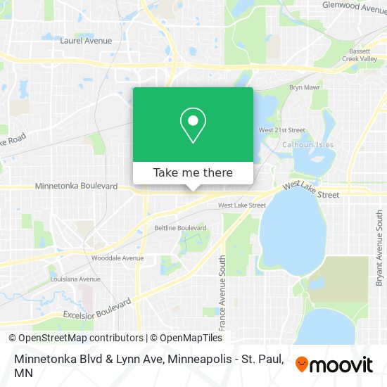 Mapa de Minnetonka Blvd & Lynn Ave