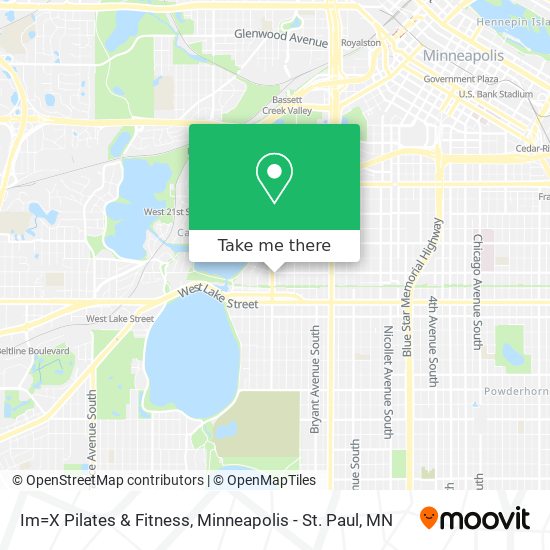 Mapa de Im=X Pilates & Fitness