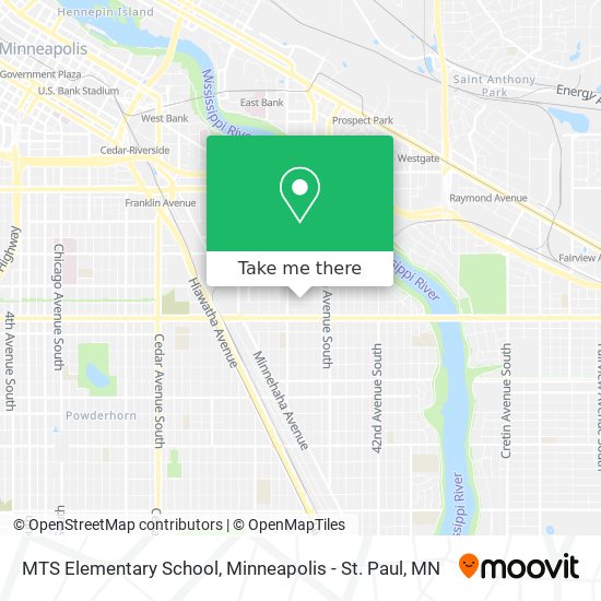 MTS Elementary School map