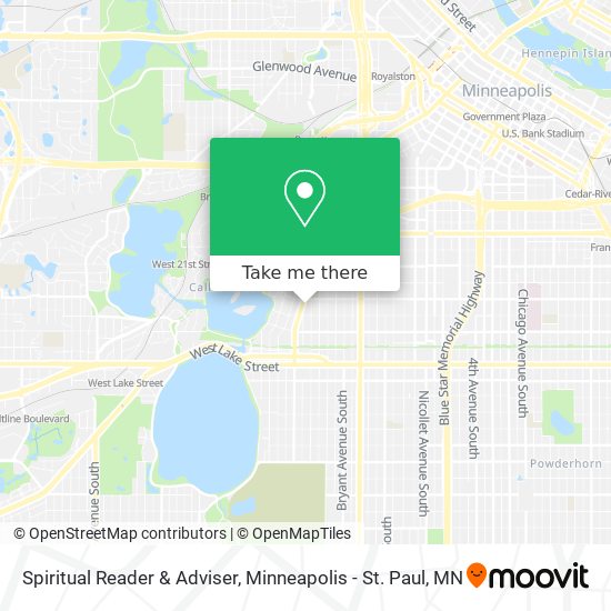 Spiritual Reader & Adviser map