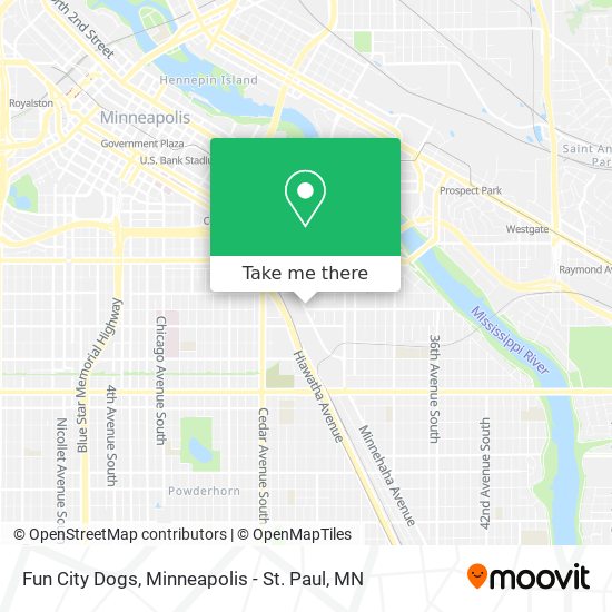 Fun City Dogs map