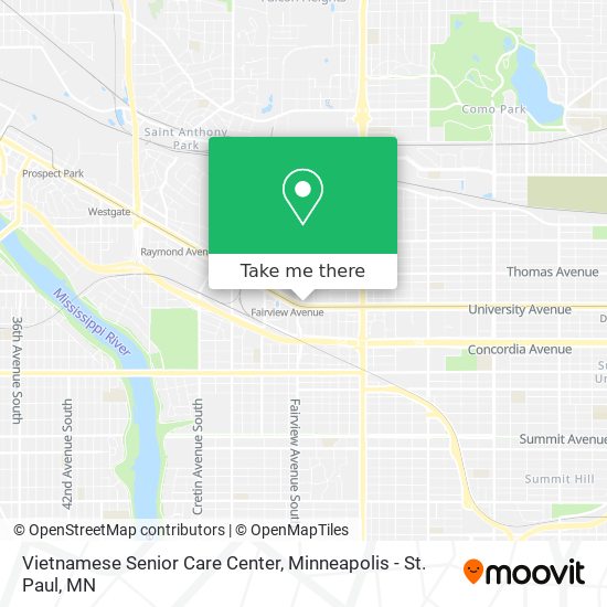 Mapa de Vietnamese Senior Care Center