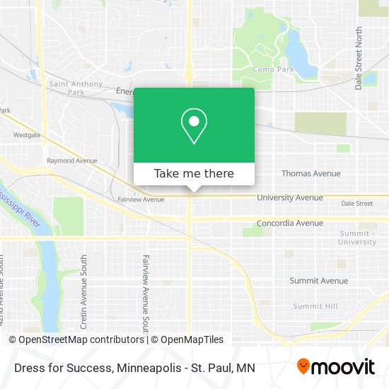 Dress for Success map