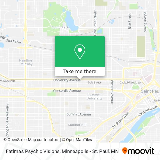 Fatima's Psychic Visions map