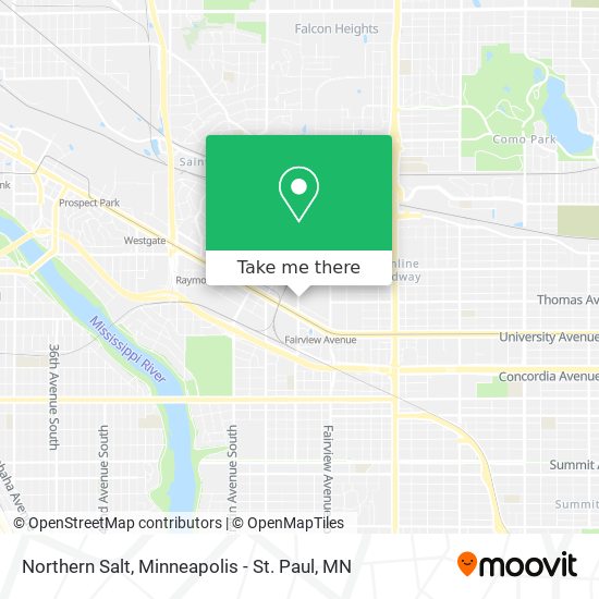 Mapa de Northern Salt