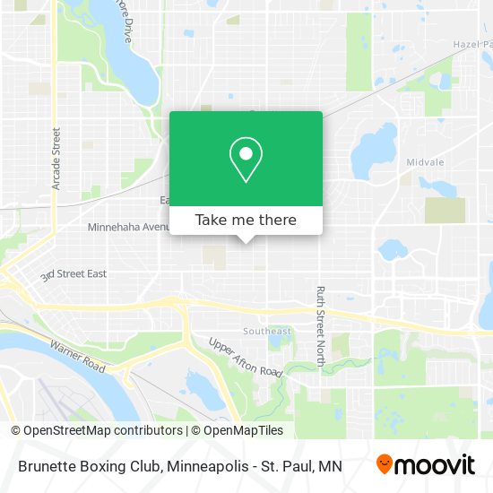 Brunette Boxing Club map