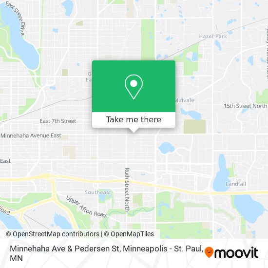 Mapa de Minnehaha Ave & Pedersen St