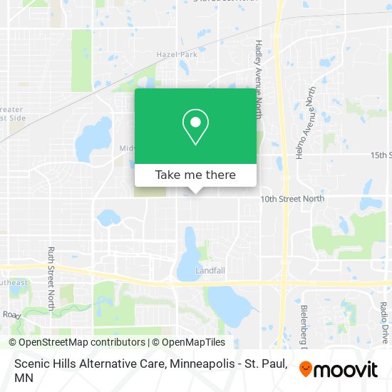 Scenic Hills Alternative Care map
