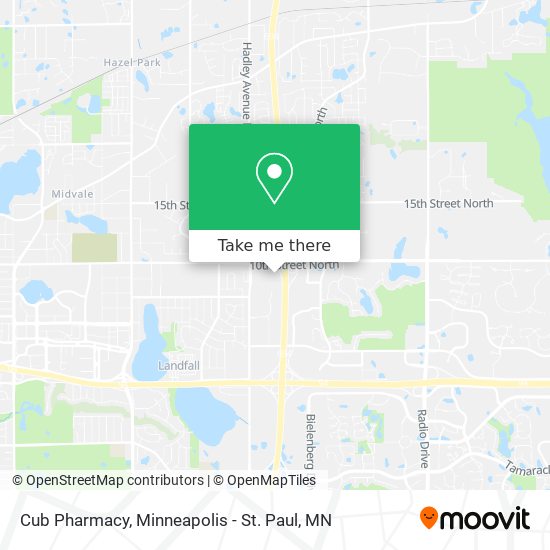 Mapa de Cub Pharmacy