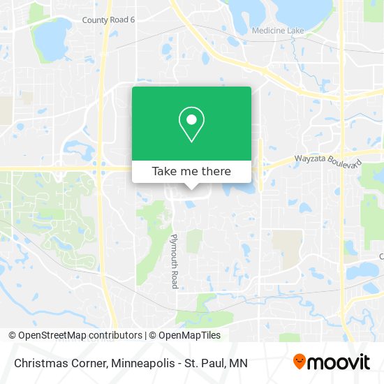 Christmas Corner map