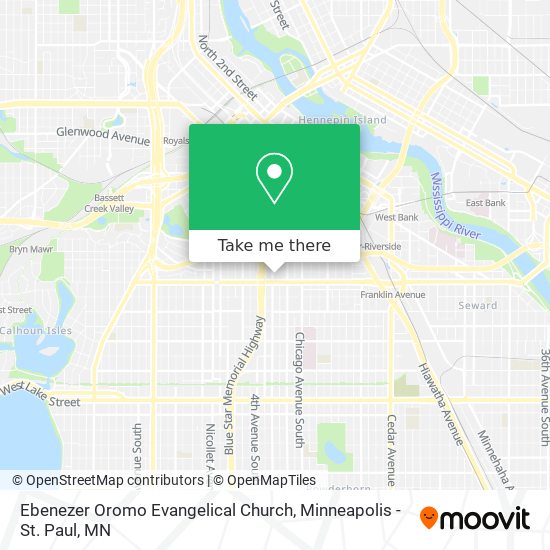 Mapa de Ebenezer Oromo Evangelical Church