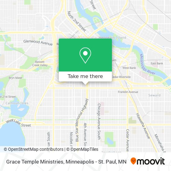 Mapa de Grace Temple Ministries