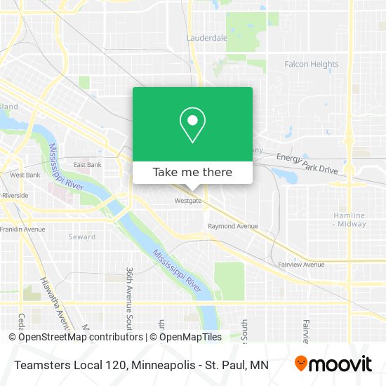 Teamsters Local 120 map