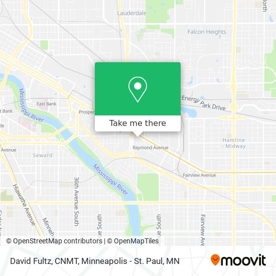 David Fultz, CNMT map