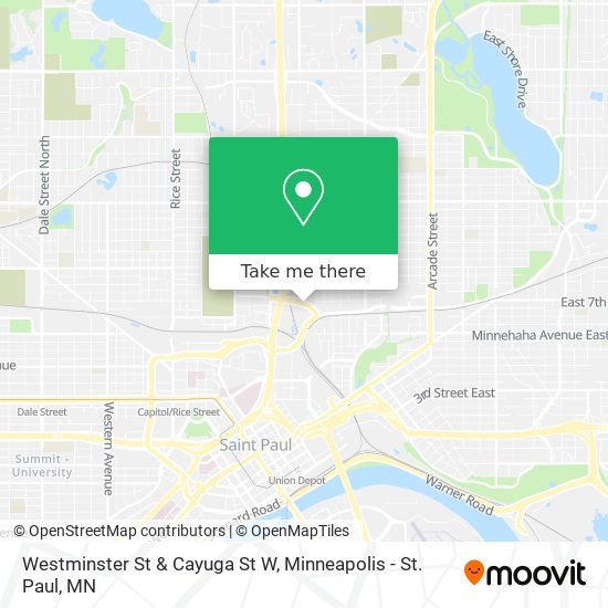Mapa de Westminster St & Cayuga St W
