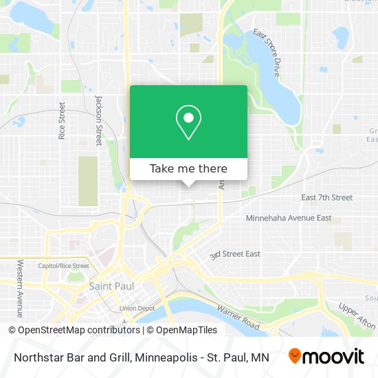 Mapa de Northstar Bar and Grill