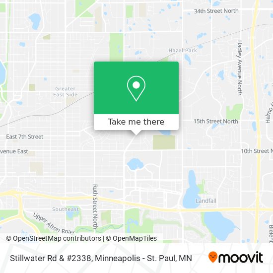 Stillwater Rd & #2338 map