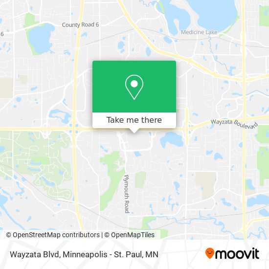 Wayzata Blvd map