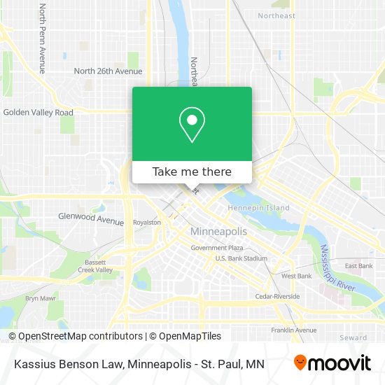 Mapa de Kassius Benson Law