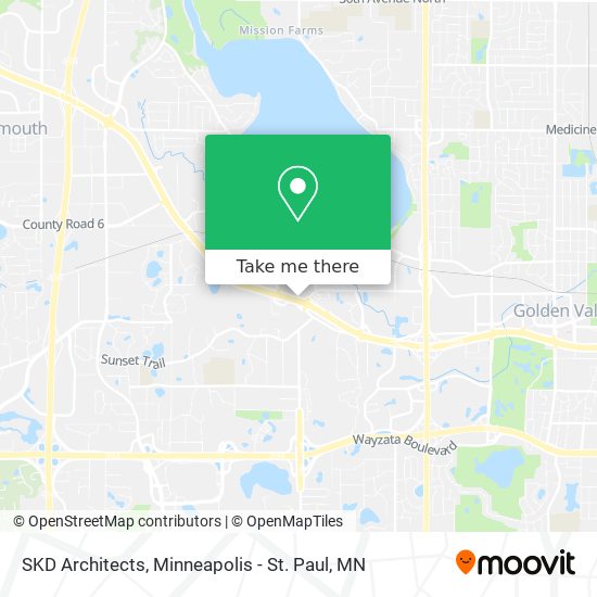 SKD Architects map