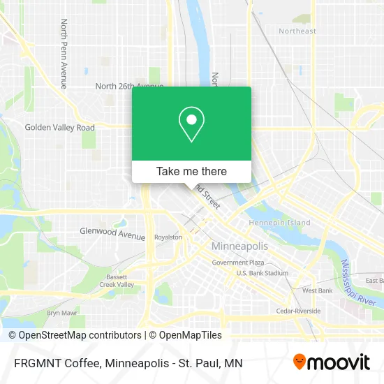 FRGMNT Coffee map