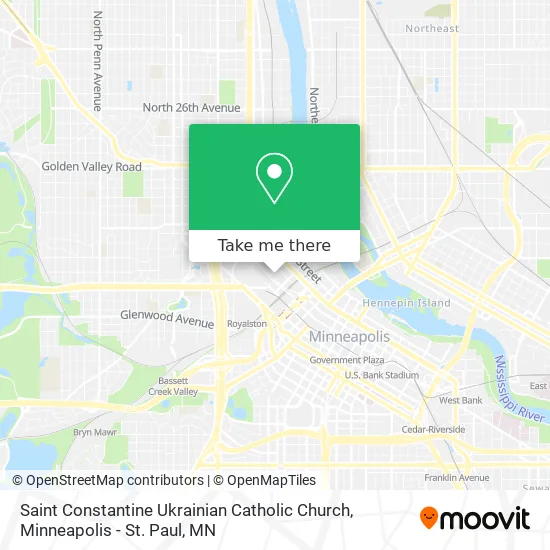 Mapa de Saint Constantine Ukrainian Catholic Church