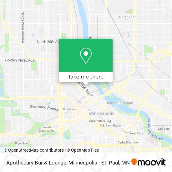 Apothecary Bar & Lounge map