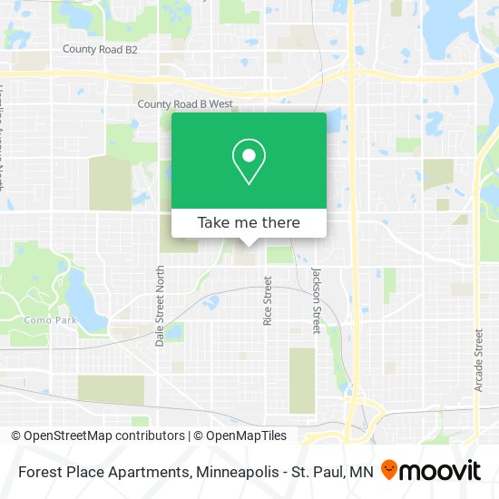 Forest Place Apartments map