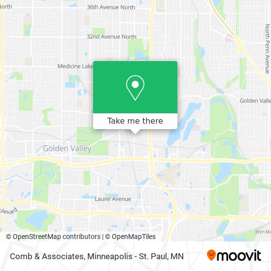 Comb & Associates map