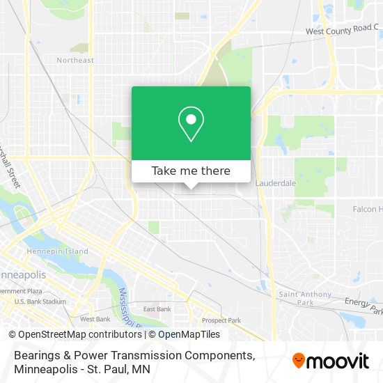 Bearings & Power Transmission Components map