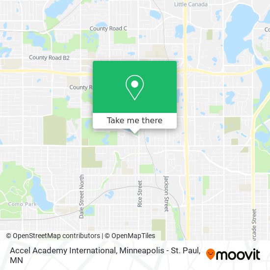 Accel Academy International map