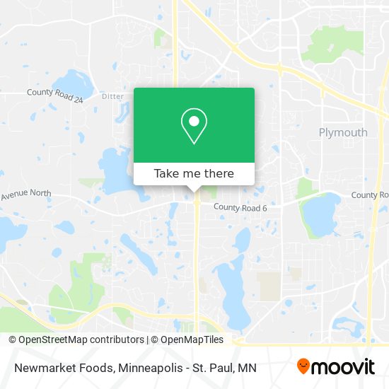 Newmarket Foods map