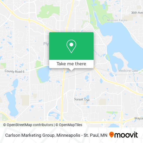 Carlson Marketing Group map