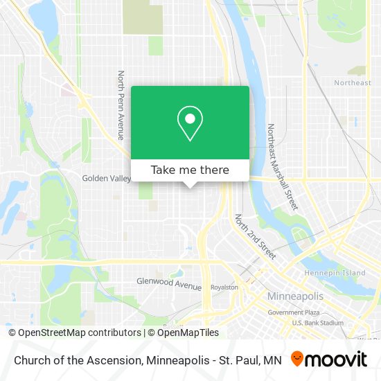 Church of the Ascension map