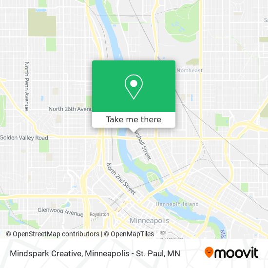 Mapa de Mindspark Creative