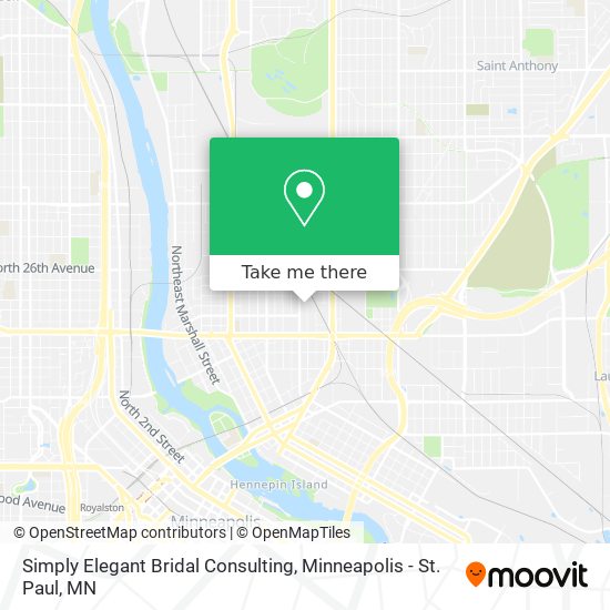 Mapa de Simply Elegant Bridal Consulting