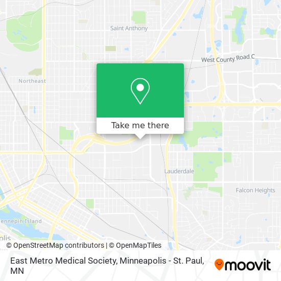 East Metro Medical Society map