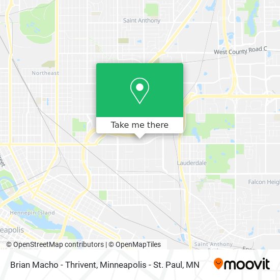 Brian Macho - Thrivent map