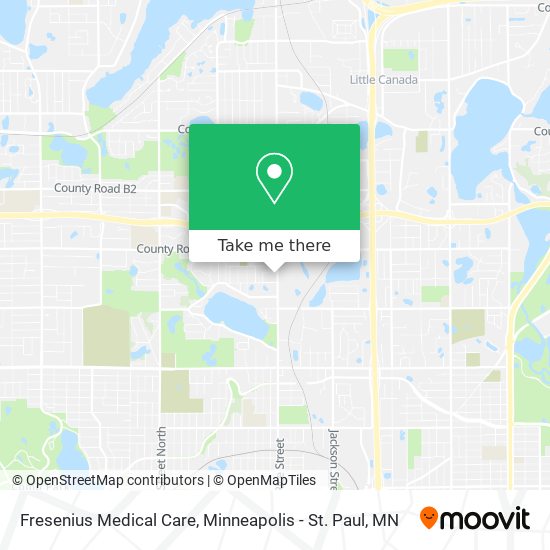 Fresenius Medical Care map