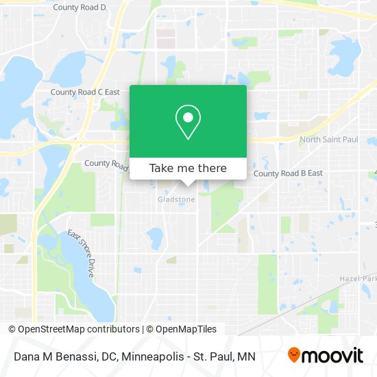 Dana M Benassi, DC map