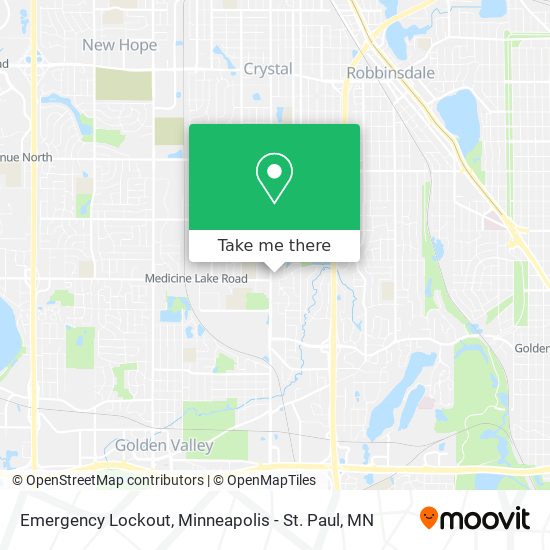 Emergency Lockout map