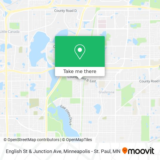 Mapa de English St & Junction Ave