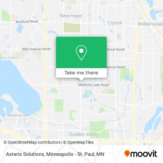 Asteris Solutions map