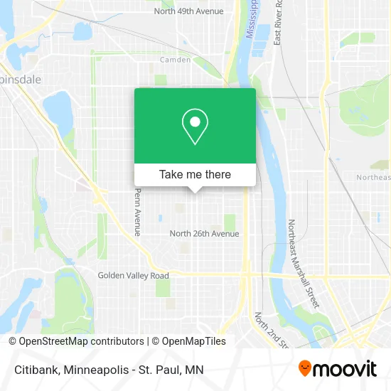 Citibank map